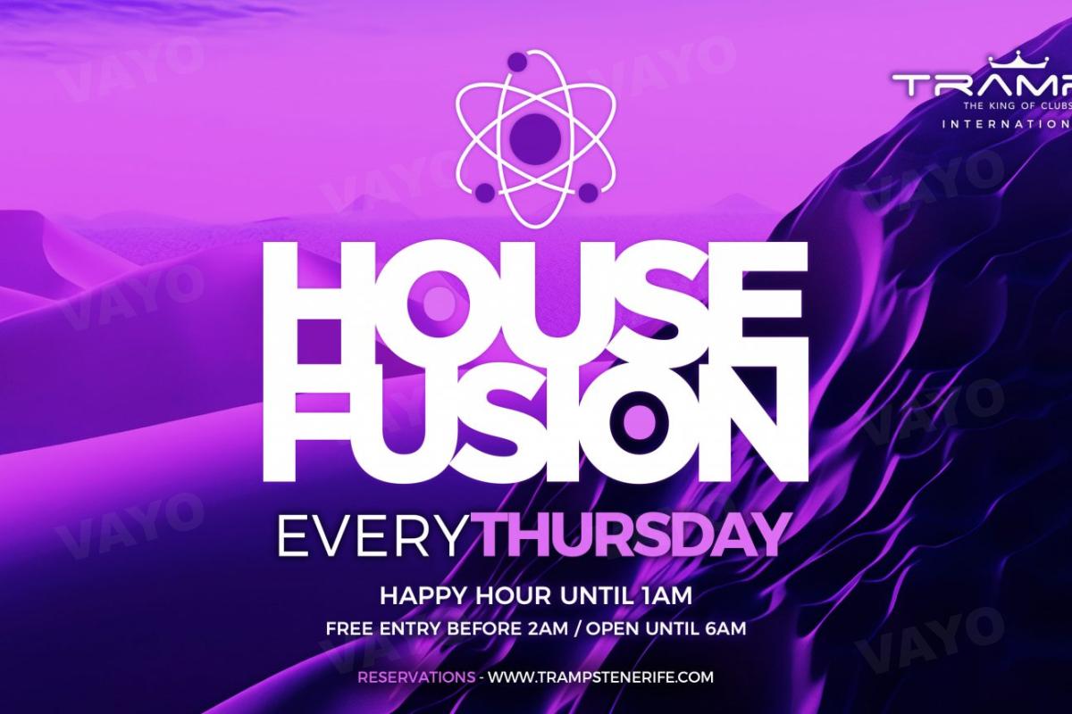House Fusion at Tramps Tenerife