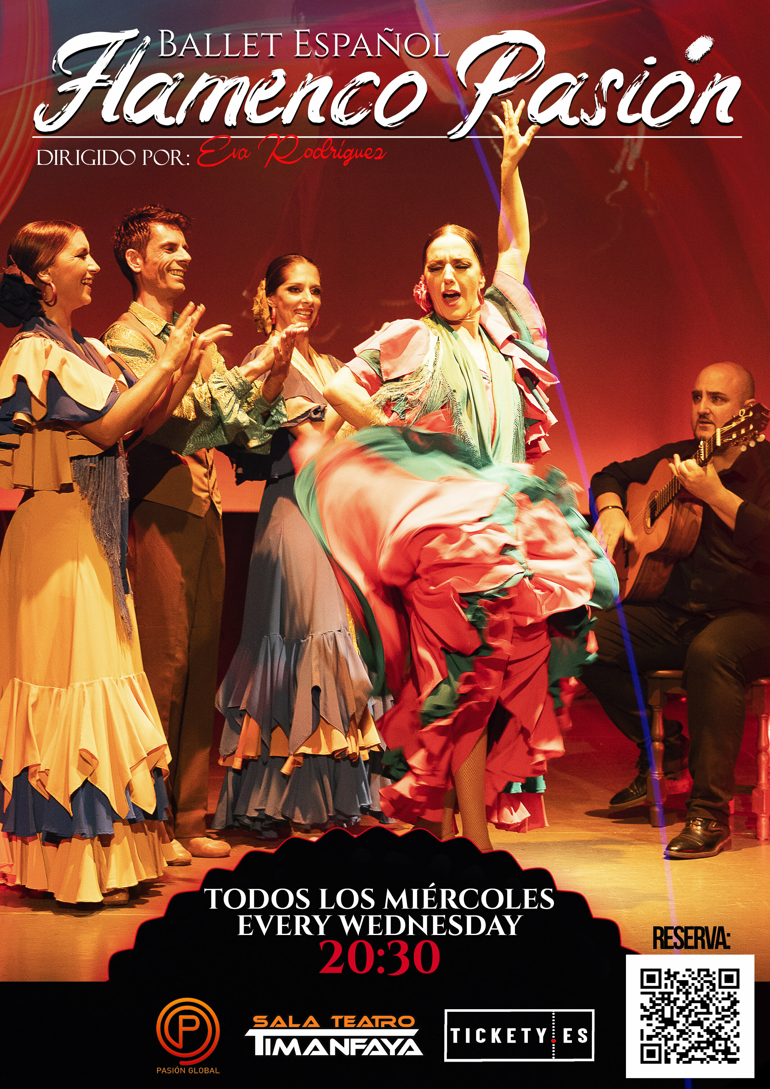 Spanish Ballet: Flamenco Pasión at Sala Timanfaya